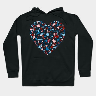 Terrazzo Heart Hoodie